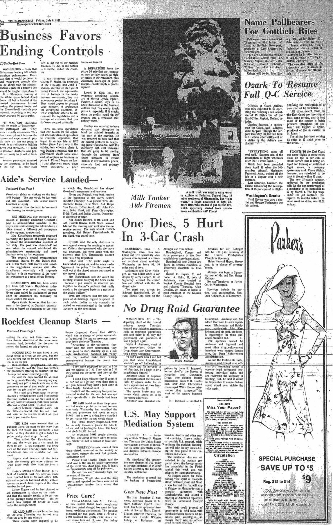 19730706 -- Davenport Levee